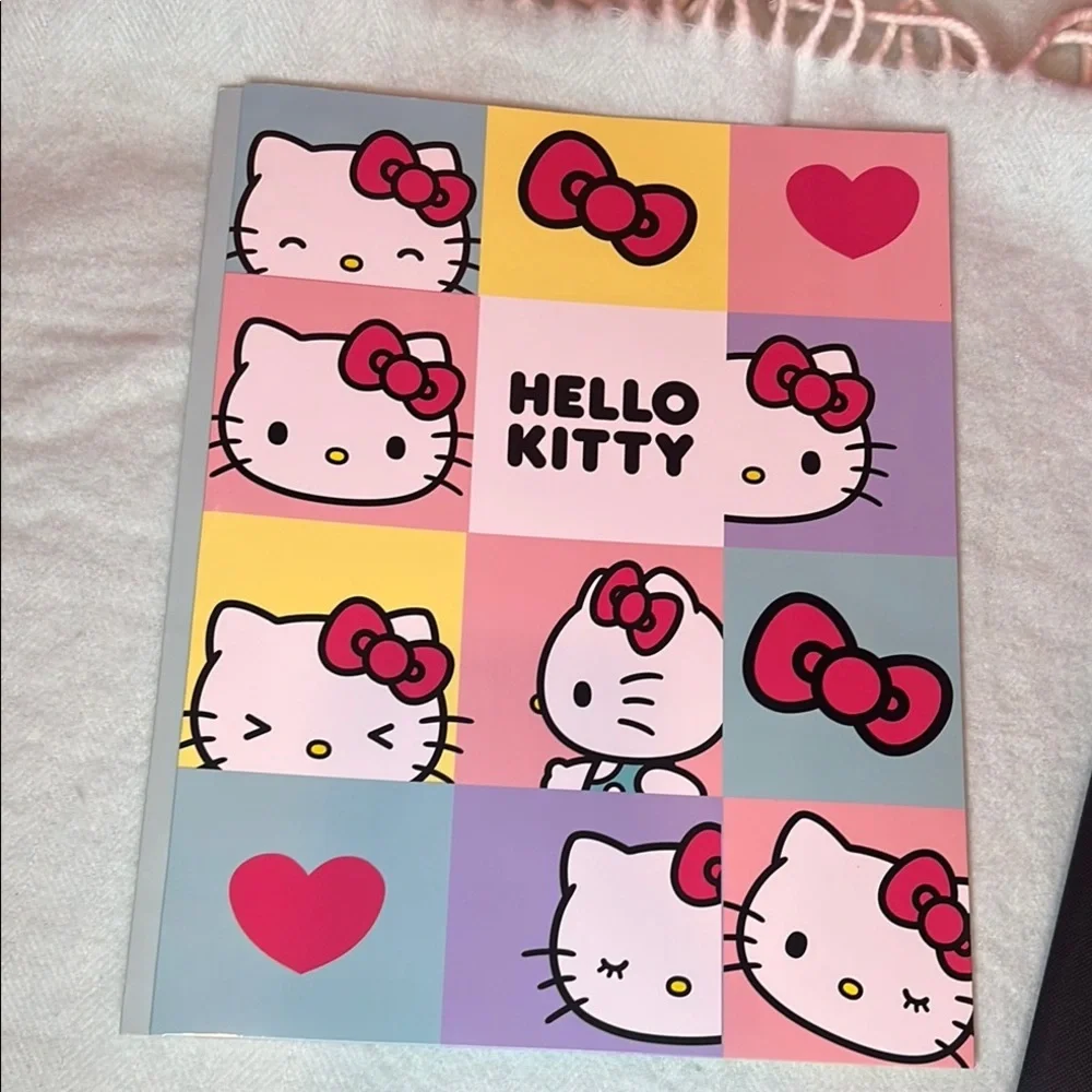 NWT Hello Kitty Notebook and Portfolio Folder Set Gift Set